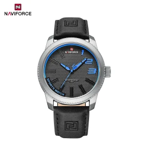 ساعت مردانه NAVIFORCE NF9202L با بند PU ورزشی و مقاومت 3ATM مشکی