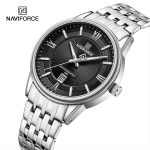 ساعت مچی مردانه نیوی فورس مدل NF8040 صفحه مشکی