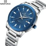 ساعت مچی مردانه نیوی فورس مدل naviforce 8029 سرمه ای